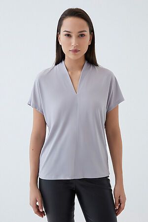 Блуза ZARINA (Светло-серый) 1123529429 #286172
