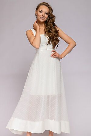 Платье 1001 DRESS (Белый) 0112001-02156WH #302285