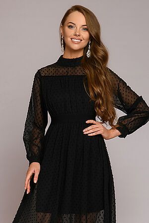 Платье 1001 DRESS (Черный) 0112001-02161BK #302286