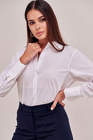Блуза-рубашка DELIA (Белый) D1-21-1-1-01-6615 #302689