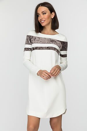 Платье GLOSS (Белый) 27322-07 #302882