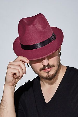 Шляпа мужская шляпа фетровая шляпа-трилби демисезонная "Джонни Д" Nothing Shop #302955