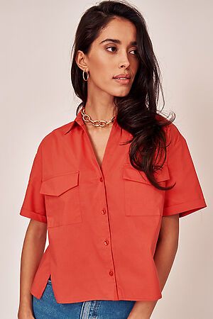 Блуза-рубашка VITTORIA VICCI (Красный) 1-21-1-1-0-6612 #307030
