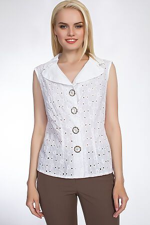Блуза TUTACHI (Белый) 5395 #51089