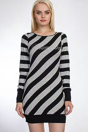 Платье TUTACHI (Черно-серый) TUT-005 #51103