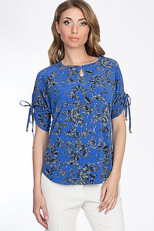 Блуза TUTACHI (Синий) 4490 #51773