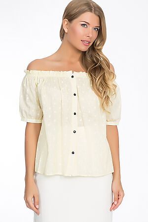 Блуза TUTACHI (Светло-Желтый) 4504 #52069