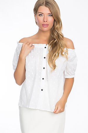 Блуза TUTACHI (Белый) 4504 #52070