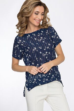 Блуза TUTACHI (Синий) 4492 #52876