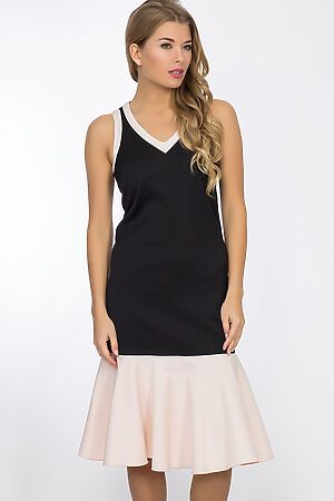 Платье GLOSS (Черный) 18332-01 #54266