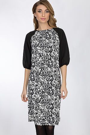 Платье LA VIA ESTELAR (Черно-белый) 11946 #56409
