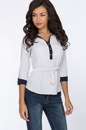 Блуза TUTACHI (Белый) 45312 #57059