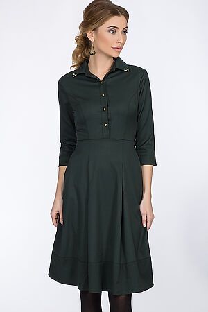 Платье TUTACHI (Темно-зеленый) 4185 #57466
