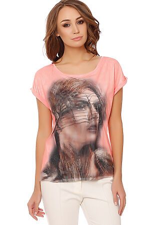 Блуза TUTACHI (Розовый) 3D2-L2 #59685