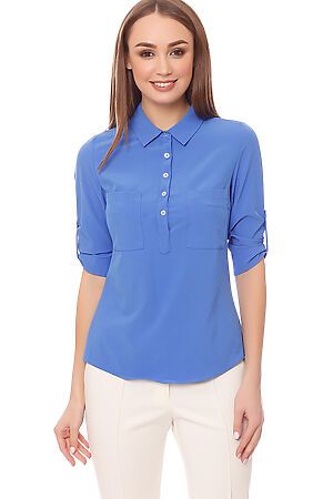 Блуза TUTACHI (Синий) 4585 #61352