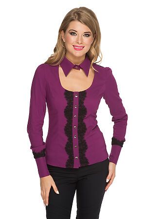 Блуза GLOSS (Фиолетовый	) 12105-15 #615463
