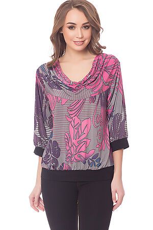 Блуза TUTACHI (Лиловый) 134 #61716