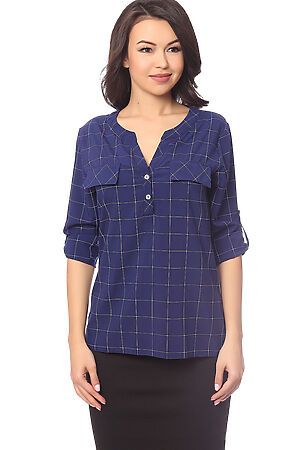 Блуза TUTACHI (Синий) 4579 #61896