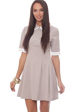 Платье TUTACHI (Серо-бежевый) 43033 #62552