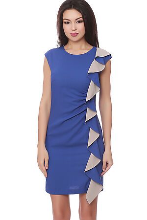 Платье GLOSS (Синий/Серый) 20302-09 #63168
