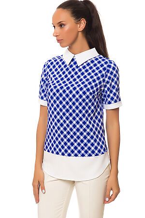 Блуза TUTACHI (Синий) 44741 #64049