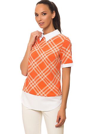 Блуза TUTACHI (Оранжевый) 44741 #64051
