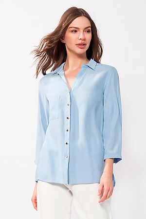 Блуза VILATTE (Светло-голубой) D29.693 #647439