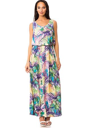 Платье LA VIA ESTELAR (Фиолетовый/Салатовый) 10968-1 #65168