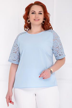 Блуза BELLOVERA (Голубой) 40Б2454 #655590