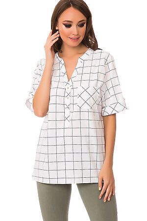 Блуза TUTACHI (Белый) 4602 #65730