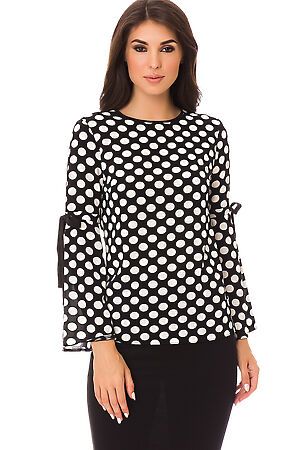 Блуза REMIX (Черный/белый) 6343 #66159