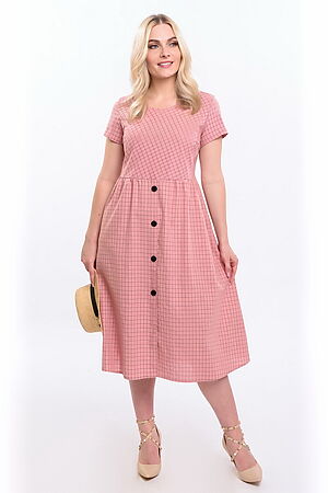 Платье BRASLAVA (Розовый, черный) 5929/09 #662439