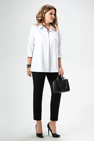 Блуза PANDA (Белый) 457340 #664001