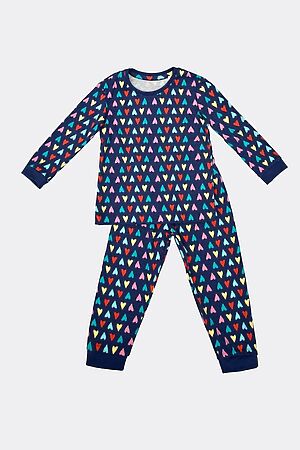 Пижама MARK FORMELLE (Сердечки на синем) 21-9524ПП-2 #669018