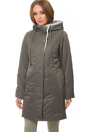 Утепленное пальто DIMMA (Хаки) 1812 #67181