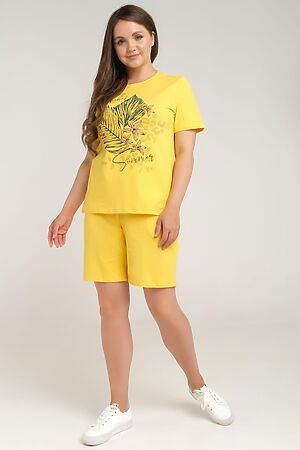 Костюм (футболка+шорты) ODEVAITE (Желтый) 748-13-221 #678014