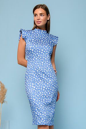 Платье 1001 DRESS (Голубой (цветочный принт)) 0142101-01036LB #682114
