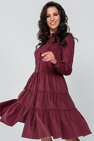 Платье PRIMA LINEA (Вишневый) 5476 #690500