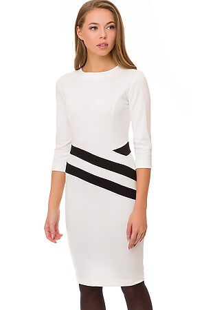 Платье FOUR STYLES (Белый) Д 31-41 #69234