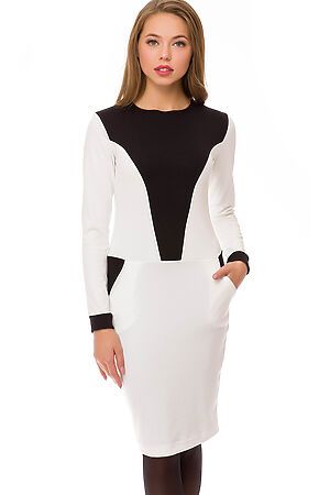 Платье FOUR STYLES (Белый) Д 31-40 #69238