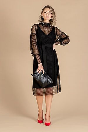 Платье LIKA DRESS (Черный) 51035 #698163