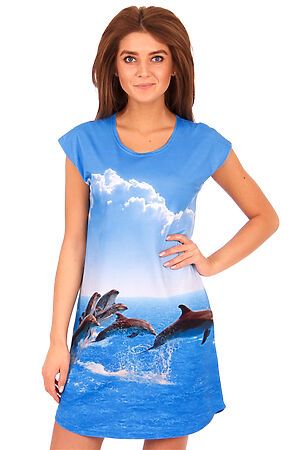 Платье АПРЕЛЬ (Дельфины) #699432
