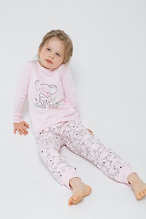 Пижама CROCKID (Нежно-розовый, забавные коалы) #700896