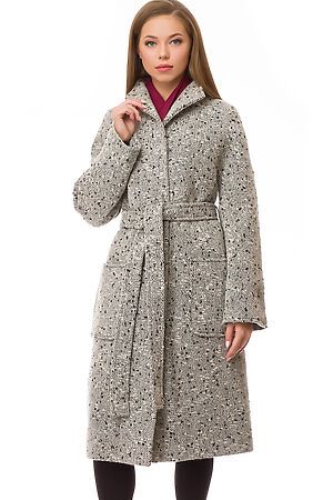 Пальто демисезонное ALUMA (Серо-белый) 3103 #70096