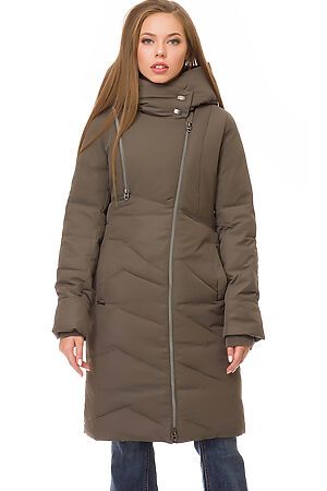 Утепленное пальто DIMMA (Хаки) 1831 #70117