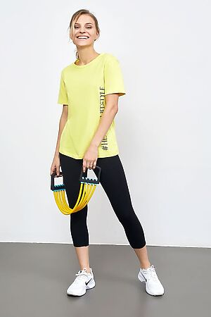 Комплект (футболка, бриджи) MARK FORMELLE (Желтый +печать) 21-10854П-5 #707250