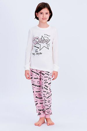 Пижама ELEMENTARNO (Молочный, Розовый) GP 145-017 #707328