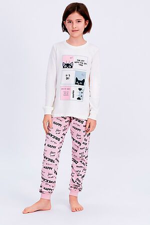 Пижама ELEMENTARNO (Молочный, Розовый) GP 145-019 #707329