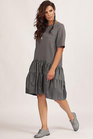 Платье PRIMA LINEA (Серый) 5533 #707401