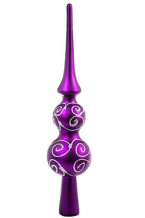 Новогодний наконечник BONNA (Фиолетовый) Е96169 #709035
